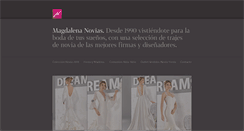 Desktop Screenshot of magdalenanovias.es